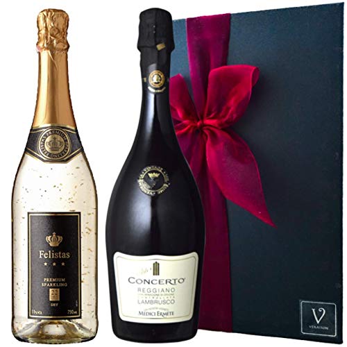 Amazon.co.jp: 【スパークリングワイン：フェリスタス 金箔入り 750ml
